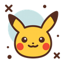 Pikachu type representative icon